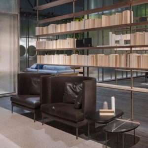 Living Divani Clan Alta armchair set