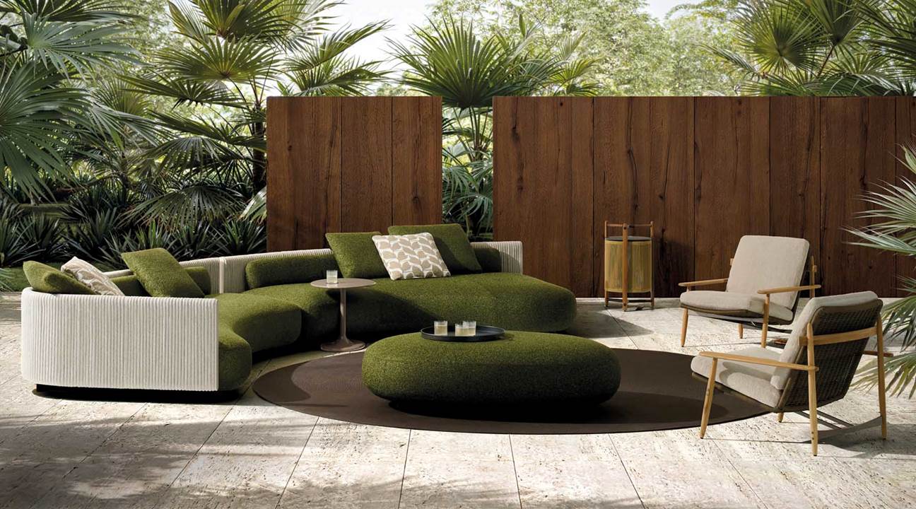 Minotti Bézier "Cord" Outdoor seating system - Image 2