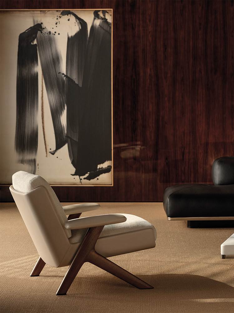 Minotti Lilliam armchair & little armchair collection