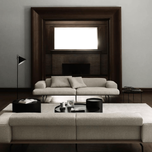 Living Divani Sumo sofa with adjustable backrest